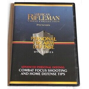 American Rifleman DVD Personal Firearm Defense NRA Training Gun Safety Instruct